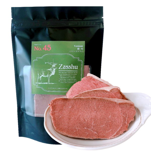 [New product] No.45 Venison freeze-dried jerky Domestic additive-free dog cat snack