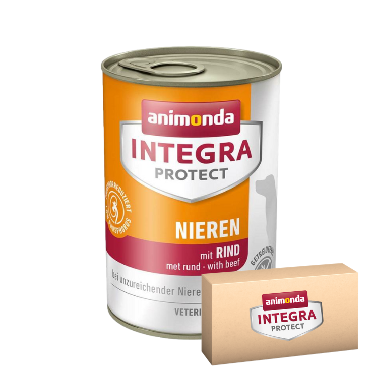 Animonda Dog Diet Integra Protect Kidney Care (Low Phosphorus) Gluten Free Chicken Wet Food 400g Chicken (86402) 