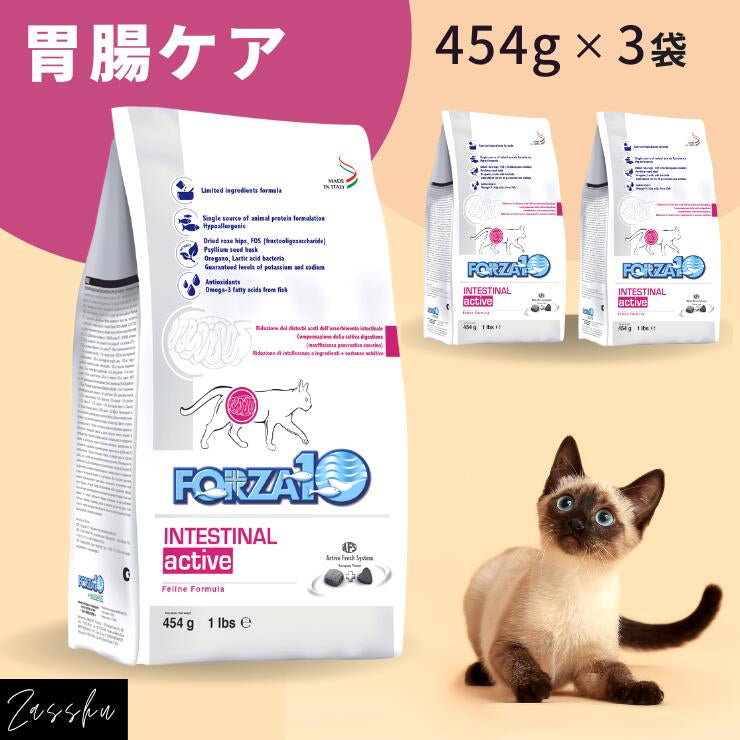 フォルツァ 胃腸ケア 猫用療法食 ドライ フード インテスティナル キャットフード泌尿器サポート 猫用 Forza10