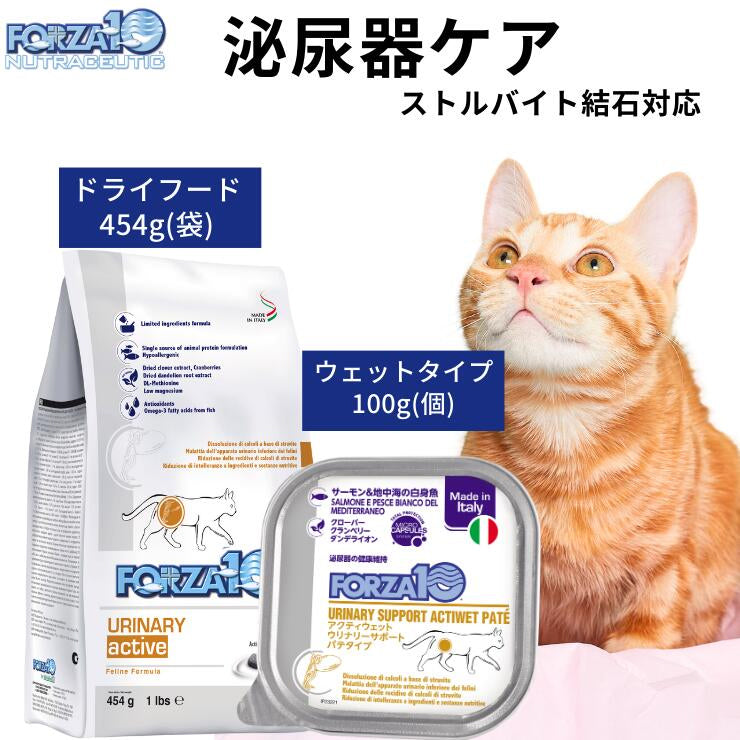 フォルツァ 尿ケア ストルバイトケア 猫用療法食 ウェットフード キャットフード  猫用 尿路結石 下部尿路 Forza10